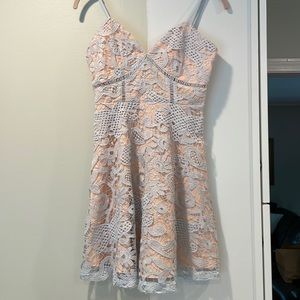 By the way - lace party dress -WOW!!